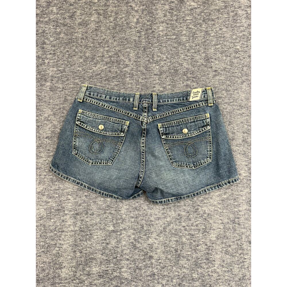 Lucky Brand Dungarees Womens Shorts Blue Denim Size (6)/(28)